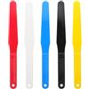 Abaodam Set 5 Pezzi Spatole per Pittura in Plastico Superficie Liscia, Portatili per Stampa e Tintura, Strumenti Professionali per Miscelare Colori e Pittura ad Olio Colore Colore Casuale