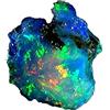 Yonidisk Opale etiope 100% naturale Jumbo Welo opale di fuoco grezzo pietra preziosa rara 04,20 ct, millimeter, Pietra