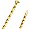 PEGASO GIOIELLI Collana da Uomo Donna in Oro Giallo 18kt (750) Catena Grumetta Cm 50 Catenina Chiusura ad Anello
