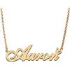 RONKAH Collana con ciondolo personalizzato con nome personalizzato con cuore collana personalizzata miglior regalo per le donne Natale San Valentino festa della mamma compleanno AU