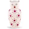 Seletti - Vaso con coperchio Canopie - Rosa - Porcellana dipinta - Designer Elena Cutolo