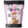 Fitporn Farina di Avena Aromatizzata Latte e Biscotti Senza Glutine e Low Sugar | Fitporn Instant Oats, Farina di Avena Istantanea Senza Zuccheri Aggiunti a Basso Indice Glicemico, Vegan, 750g