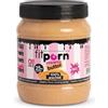 Fitporn - Burro di Arachidi 100% Naturale Senza Zuccheri Aggiunti, Sale e Oli Vegetali, Crema di Arachidi di Altissima Qualità con 25g di Proteine e Low Carb, Fonte di Fibre, Creamy Peanut Butter, 1Kg