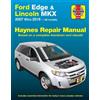 Ford Edge and Lincoln MKX (2007-2019) (USA) (Tascabile) Haynes Repair Manual