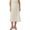 s.Oliver Gonna Midi Plissettata in Rete con Fodera in Jersey, 9303_Beige, 52