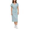 QS 2143619 Abito con Cintura, Turchese 6103, M Donna