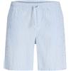 JACK & JONES Jpstjaiden Milo Seersucker Short SRT, Blu di Cachemire, XXL Uomo
