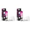Philips Hue White and Color Ambiance Lampadina Smart LED, Attacco E27, 11W, Luce Bianca o Colorata, Dimmerabile, Controllo con Bluetooth e Hue App, Funziona con Alexa, Google Assistant e Apple HomeKit