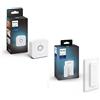 Philips Hue Sensore di Movimento, Accensione e Spegnimento Automatico delle Luc Smart + Philips Hue Telecomando Dimmer Switch, Controllo illuminazione Smart, Bianco, Versione 2021
