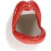 EXCEART Grande posacenere Bucktooth Design creativo bocca in ceramica divertente decorazione da tavolo per casa, ufficio e feste, regalo originale