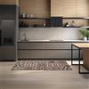 Floori Tappeto Cucina Cementine con Antiscivolo Arredo Classico Moderno Passatoia Cucina Ingresso Colori Moderni Arredo Salotto Camera Made in Italy (Prugna, 57x85 cm)