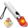 BlyeMichdi Paletta per Gelato Riscaldata, Porzionatore per Gelato 19 cm, Scaldagelato con 2 Livelli di Calore Regolabili, Realizzato in PC e Lega di Zinco, Cucchiaio Elettrico per Gelato Duro (3 Livelli)