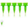 ikBrtaiay 100 tee da golf in plastica, colore verde, 25 mm, riutilizzabili