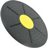 TUXCAXI Piastre per il fitness Core Trainer progettate per esercizi muscolari sicuri ed efficaci Balance Board può migliorare la forza del core Sport Fitness, Giallo, 36 cm