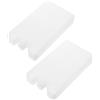 OUNONA Ice Box Riutilizzabili 2 Pezzi in Gomma per Cooler