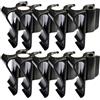 IUVYTA Clip per Mazze da Golf Porta Mazza da Golf Pu Putt Clip Sacca Accessori con Posizione Mark Supporto for Attrezzatura di Gearth(10Pcs)
