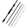 Generic Canna da pesca, canna da lancio, canna da pesca da viaggio, canna da pesca | Baitcasting, 2,1 metri, alta sensibilità per acqua e salata