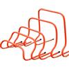 UBOHUZ 5 Ostacoli for Allenamento di Calcio, for agilità, pliometrici for velocità, Sbarra Salto Pieghevole e Regolabile per Allenamento Sportivo