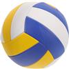 minkissy Pallone da Pallavolo Gonfiabile in Pu Misura 5 per Allenamento e Competizione Indoor Eccellente Controllo Palla e Resistenza All'usura