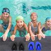 YUEHISY Palette da Nuoto per Allenamento - Design Ergonomico, Cinghie Regolabili, Impugnatura Satinata Antiscivolo, Plastica Leggera - Rafforzamento della Forza per Uomini, Donne, Bambini - Indoor e