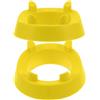 POPETPOP 2 Pezzi Supporto per Palloni da Calcio e Rugby Rosso in Pp Resistente Base Robusta e Design Elegante per Uso Domestico e Uffici, Espositore Pratico e Decorativo