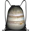 Generic Zaino con Coulisse Giant Storm On Jupiter Sacchetta Sportiva Grande capacità Borsa con Coulisse Resistente Sacca da Palestra per Spiaggia Viaggi Scuola