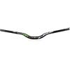 WLKY Manubrio per mountain bike, 31,8 mm, super leggero, in lega di alluminio, 780 mm, MTB DH XC, manubrio della bicicletta Riser Bar (verde grande angolo)