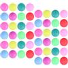 POPETPOP 50 Pezzi Palline da Ping Pong Colorate in Pp Senza Cuciture 40mm Palline da Allenamento per Giochi e Giocattoli per Animali o Lavoretti Manuali Colore Casuale