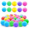 Riisoyu Palline da Ping Pong 40 Pezzi - Colorate in Plastica 40 mm per Adulti e Bambini, Giochi di Società
