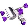 Kfwfuaee Morsetti da pesca in metallo regolabile staffa di montaggio ombrello supporto sedia Umbralla titolari esche vassoio asta stand Rod Mount