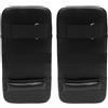 Zerodeko 2 Pezzi Pad di Blocco Professionale per Allenamento Basket Schiuma Epe e Rivestimento in Pelle Pu Nero per Migliorare Forza e Coordinazione