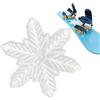 Générique Cuscinetti antiscivolo per snowboard a forma di di neve, tappetino