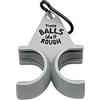 Générique Golf Tee Holder - Portable Organizer Carabiner Clip, Compact Tee and Ball Rack Storage for Golf Bag, Durable Accessory for Quick Access and Neat Organization, Convenient Golfs Training Tool