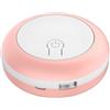 GATHINESS Scalda Mani Elettrico Portatile Rosa in Plastico, Mini Power Bank Leggero per Attività Outdoor e Vacanze
