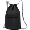 Cycayit Zaino Sportivo con Coulisse in Nylon, Capiente e Pieghevole | Leggero, con spallacci regolabili e design unisex per palestra, scuola, viaggio, campeggio, sport e tempo libero.