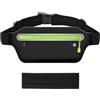 BIFHIG 1 Sport Marsupio E 1 Sport Foulard, Fitness Impermeabile Marsupio, Invisibile Sacchetto della Vita del Telefono Mobile, Elastico in Esecuzione Fascia.