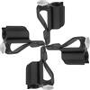 CHILDWEET 4pezzi Clip per Putter da Golf in ABS Nero Superficie Liscia e Confortevole, Organizer per Borsa Golf per Casa e Scuola