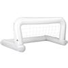 Zhjvihx Porta da Calcio Gonfiabile per Allenamenti in Cortile, con Rete da Calcio Portatile in PVC per Allenamento Giovanile, Facile Installazione, Impermeabile, Leggera, 63x31,5x41,3