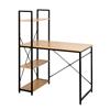 AKTIVE Max Home Scaffale portaoggetti, 11 ripiani, 125x27x150 cm, In acciaio e legno, Facile da montare, Robusto e durevole, Sistema di livellamento, Mobili da soggiorno