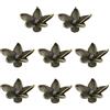 KASESSS 8 pomelli per mobili, 28 mm, maniglia per mobili, pomello per porta con viti, pomelli per ante a forma di fiore, pomello per porta di armadio, pomello del cassetto per cassetto, armadio