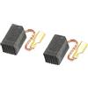PATIKIL Carbonio Spazzole Spazzola Carbone Ricambio 13x8x6mm per Motori Elettrici Potenza Strumento Angolo Smerigliatrice Tavolo Ricambio Parte Riparazione, 2pz