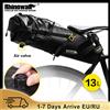 Rhinowalk Borsa da bicicletta Rhinowalk 5L-13L Full Waterproof Road Mountain Bike ciclismo borsa portapacchi posteriore borsa portapacchi accessori per sella bici