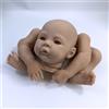 MRB Kit bambola Reborn Meadow da 17 pollici taglia Premie con nome sul collo Popolare morbido al tatto Realistica bambola rinata di colore fresco 43 cm
