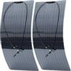 BOGUANG Solar Panel nuovo pannello solare Semi-flessibile balcone fotovoltaico PV 1500W 600W 450W 300W 150W 12 volt | PET|ETFE Solar Panels