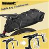 Rhinowalk Borsa laterale per bici + set stabilizzatore Impermeabile 13L Grande capacità più stabile per bici da strada MTB Può adattarsi alla portaborraccia