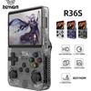 BOYHOM R36S Console per videogiochi portatile retrò Sistema Linux Schermo IPS da 3,5 pollici R35s Pro Lettore video tascabile portatile Giochi da 64 GB