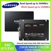 SAMSUNG SSD SAMSUNG 870 EVO, disco a stato solido interno, HDD, disco rigido SATA3 da 2,5 pollici per laptop e desktop, 1TB, 2TB, 250GB, 500GB, PC, MLC, disco rigido