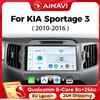 Ainavi Lettore multimediale per auto Ainavi per KIA Sportage 3 Sportage R 2010 2011 2012 2013 2014 2015 2016 Carplay Android Auto 4G Wifi 2din