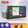 HD 7 pollici IPS Touch Screen Universale 1Din Caplay Android auto Autoradio Stereo Lettore multimediale Autoaudio Ricevitore FM Monitor