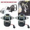 NONE 2x E90 E91 LCI 2009-2012 LED Angel Eyes Halo Ring Marker Lampadine adatte per BMW